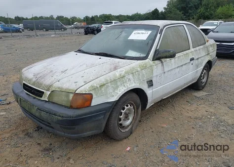 1995 Toyota Tercel Std из США, поврежденный, VIN JT2EL55DXS0065343